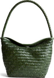 Madewell The Handwoven Leather Shoulder Bag