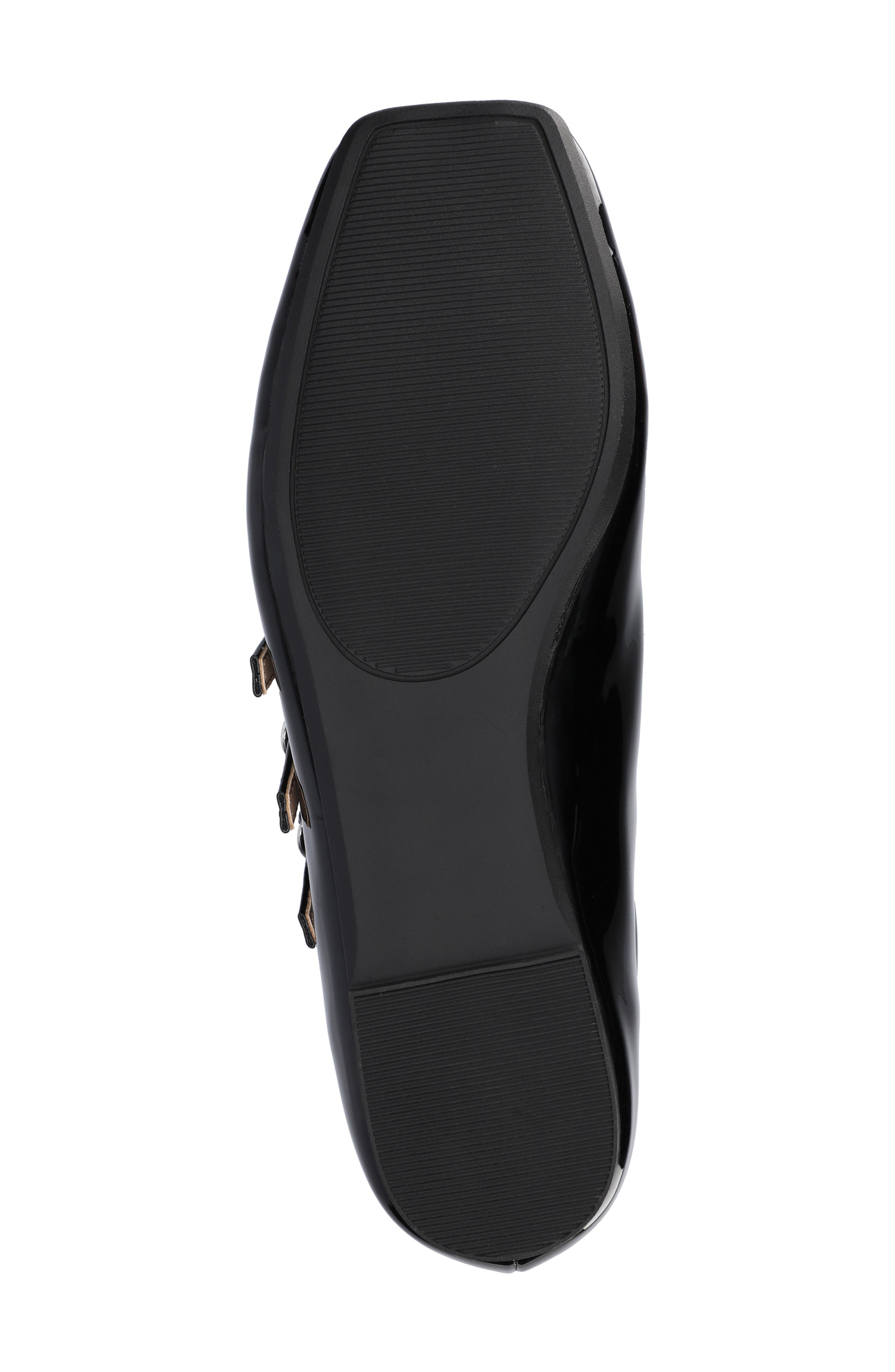 Darlin Multi Strap Mary Jane Flat, Alternate, color, PATENT/BLACK