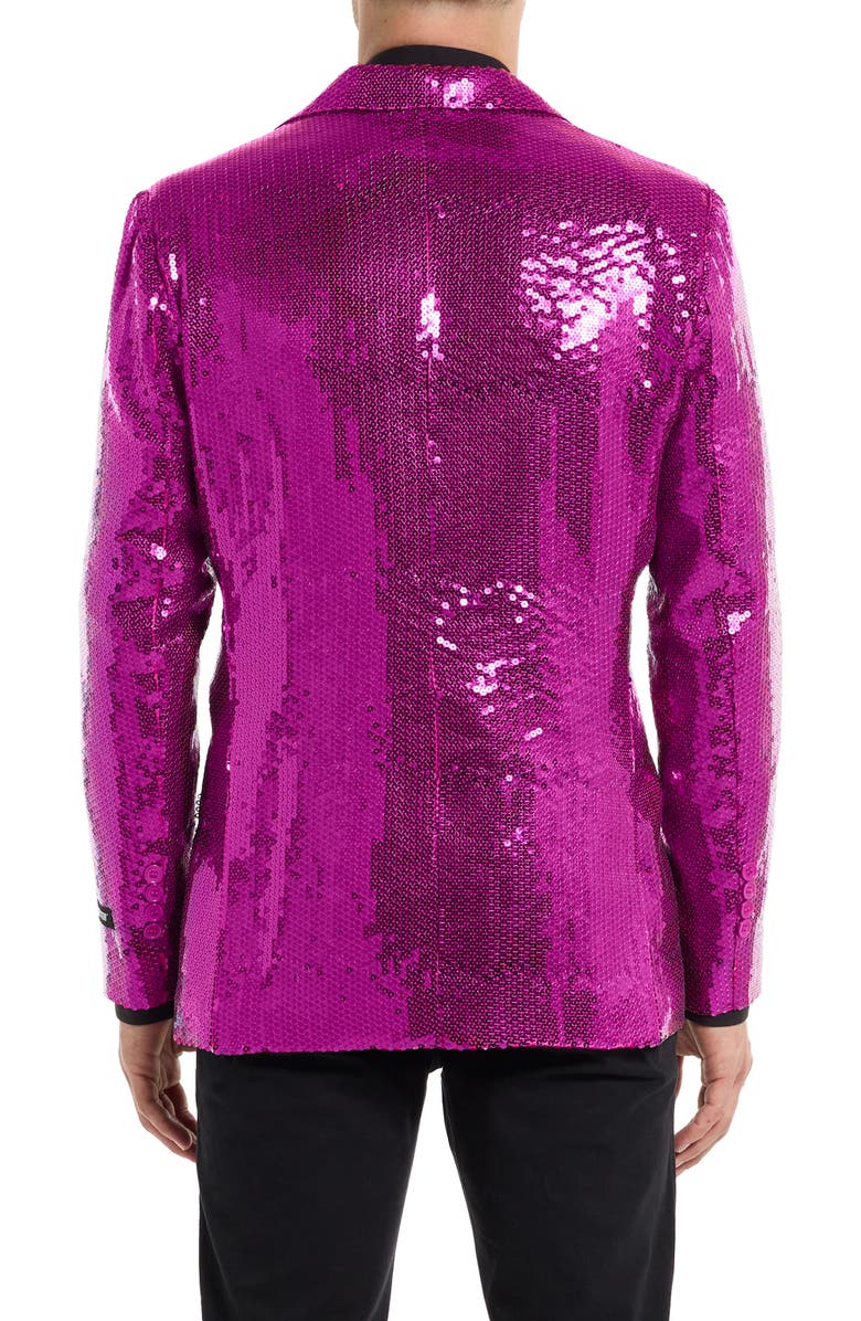 OppoSuits Sequin Pink Blazer, Alternate, color,