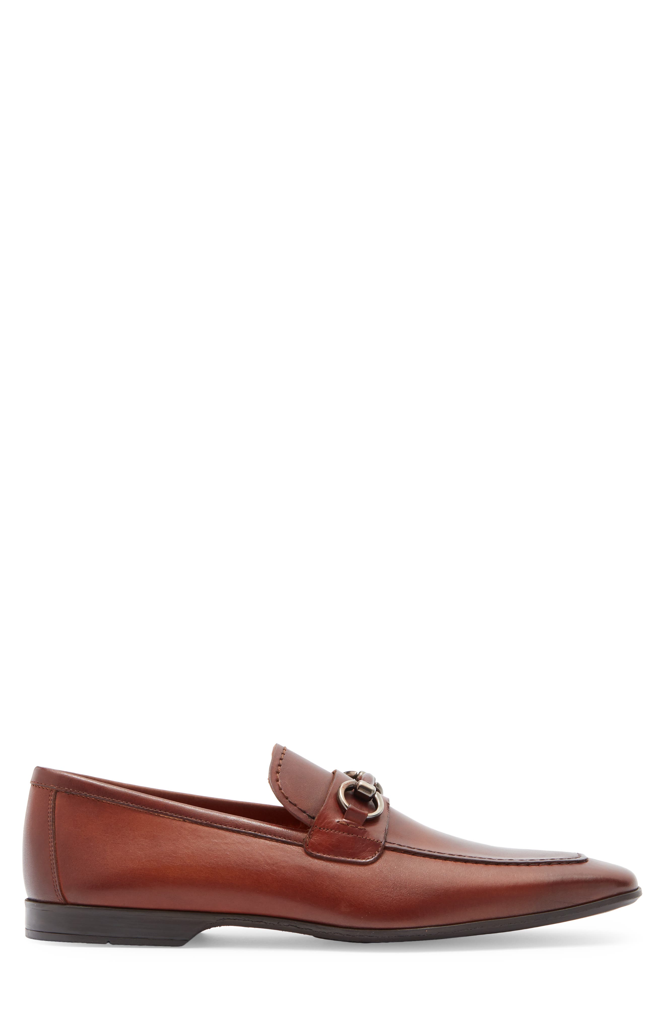Magnanni Voto Leather Bit Loafer, Alternate, color, Cognac