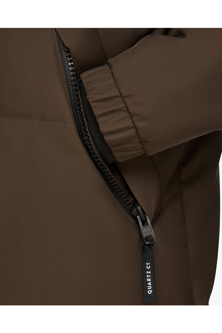 INES EDITION | Hooded Down Winter Jacket, Alternate, color, Alpine Bark