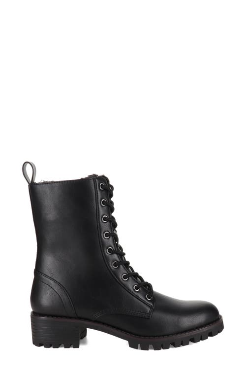 Aquatherm By Santana Canada Annette Faux Fur Lined Winter Boot In Black