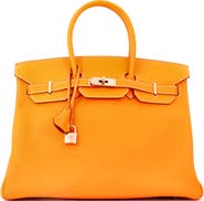 Pre-Owned Hermes Candy Birkin Bag Epsom 35