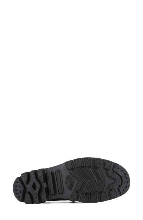 Palladium Pampa Mary Jane Flat In Black