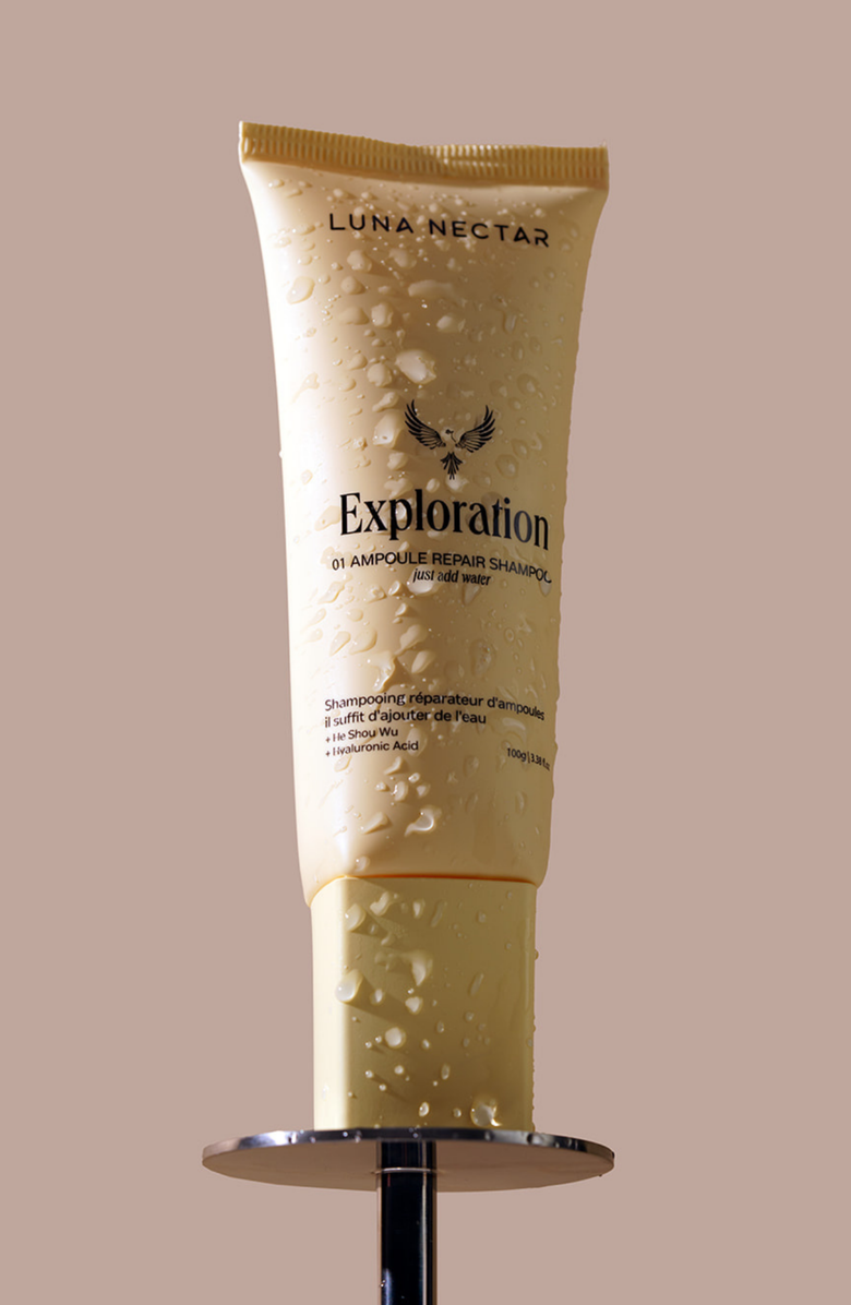 Luna Nectar Exploration 01 Ampoule Repair Shampoo, Alternate, color, White