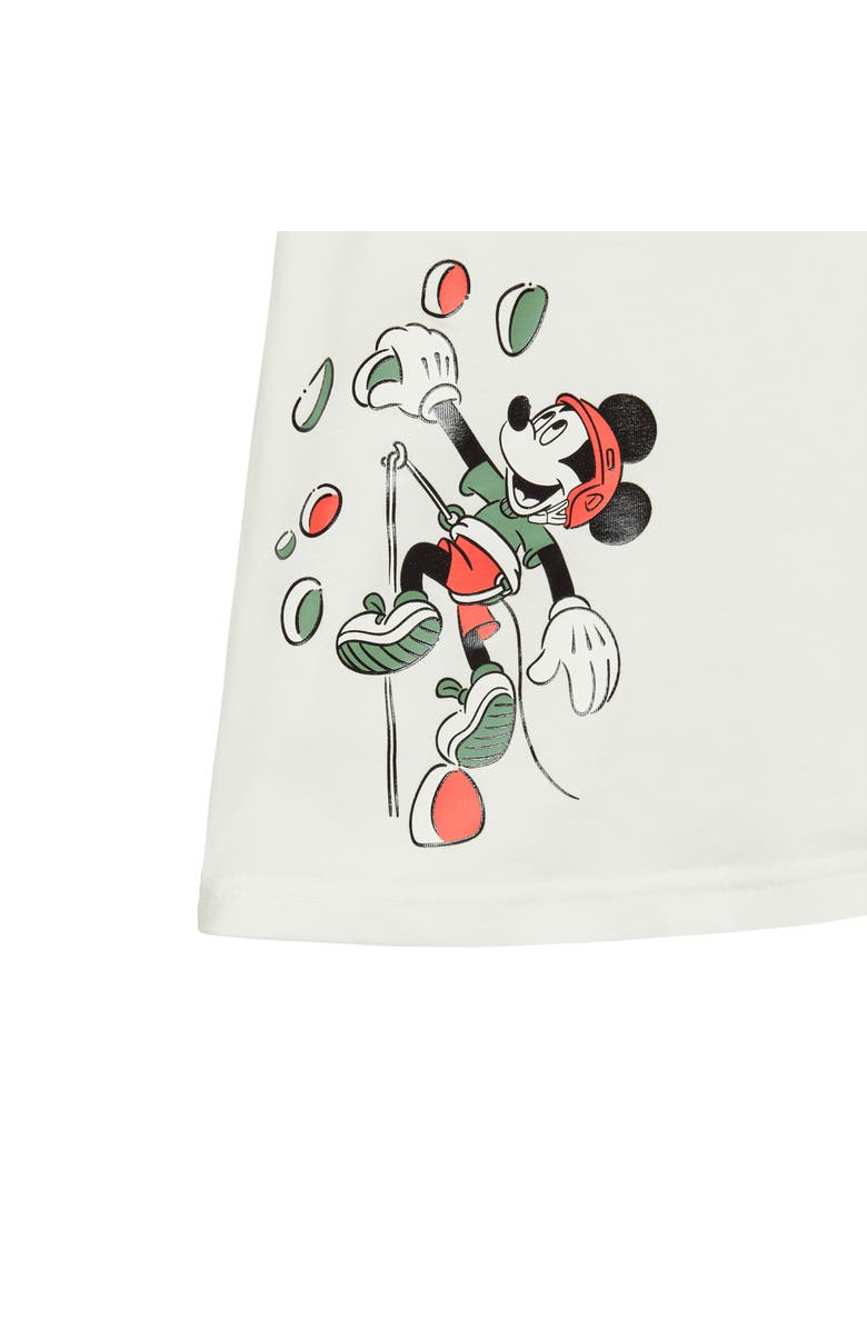 adidas x Disney Kids' Mickey Mouse Cotton T-Shirt, Alternate, color, 