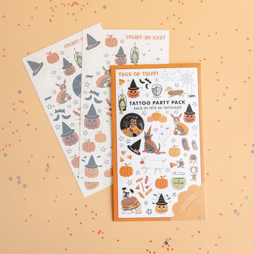 Daydream Society Trick Or Treat Street Tattoo Party Pack In Multi