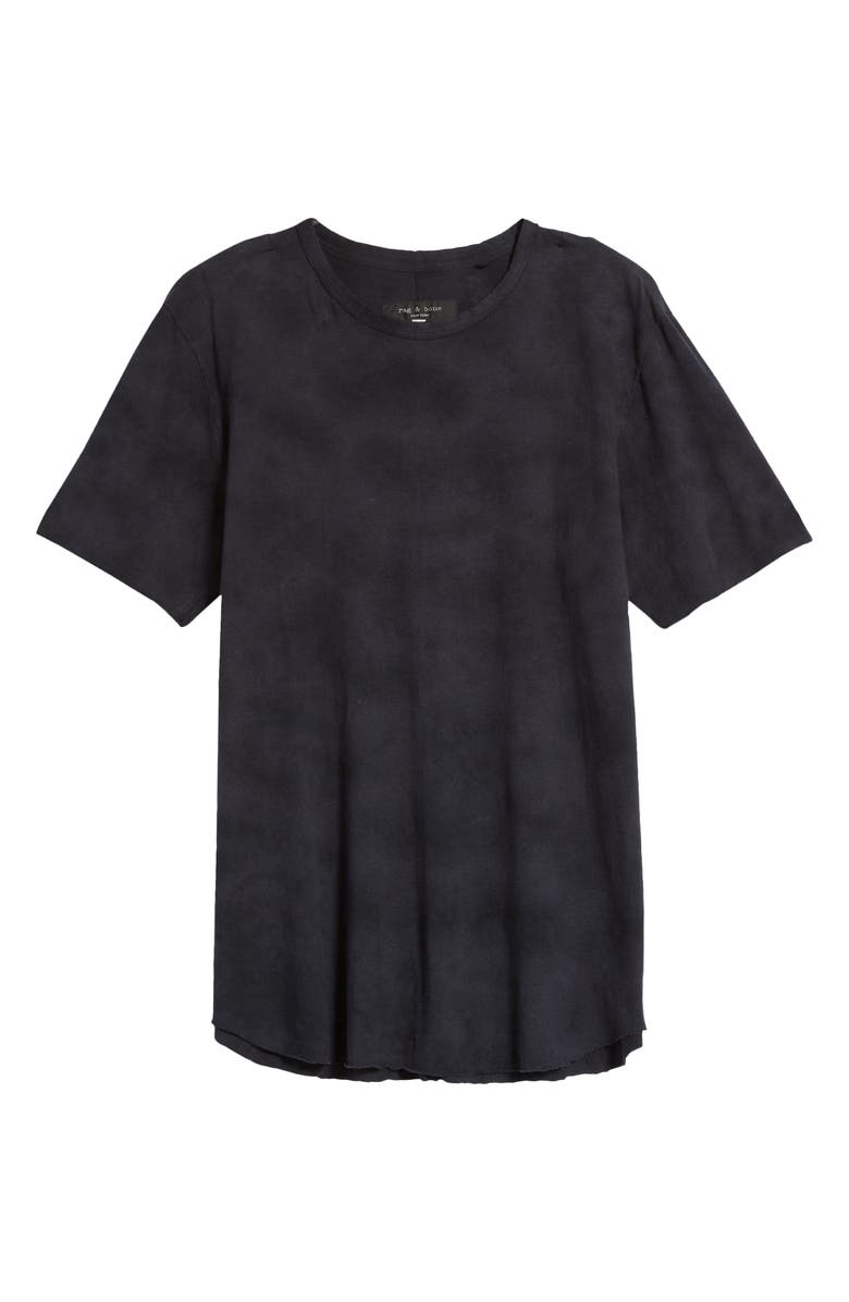 rag & bone Haydon Tie Dye Linen & Cotton T-Shirt, Alternate, color, 