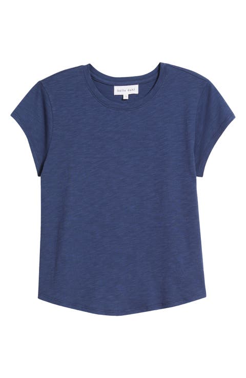 Cotton Blend Slub Baby Tee