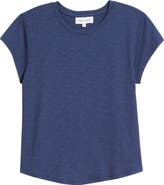 Bella Dahl Cotton Blend Slub Baby Tee