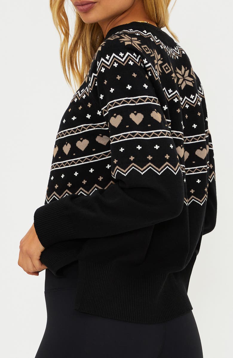 Beach Riot Elizabeth Sweater, Alternate, color, Mystic Fairisle