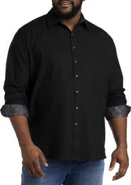 Robert Graham DXL Big & Tall Luther Tonal Sport Shirt