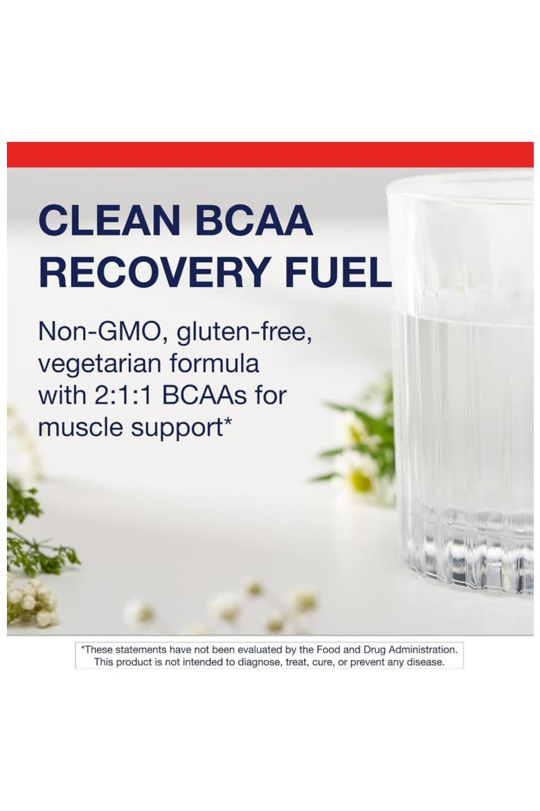 BCAAs Orange Mango Powder Muscle Recovery Supplement 30 Servings, Alternate, color, None