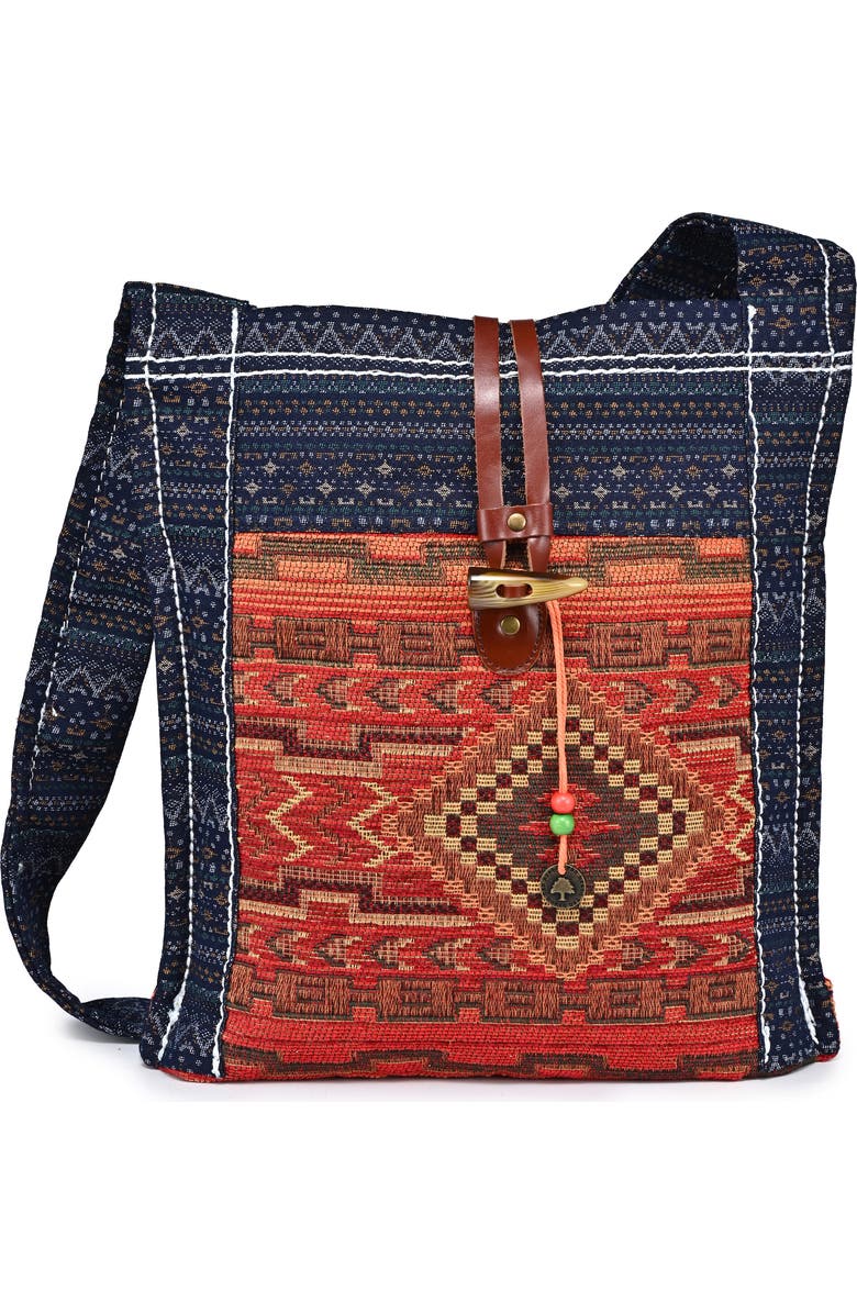 THE SAME DIRECTION Secret Fabric Shoulder Bag, Main, color,