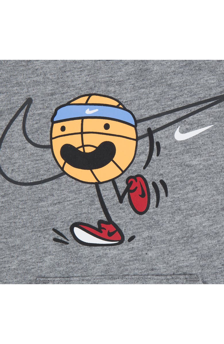 Nike Emoji Cotton Romper, Alternate, color, 