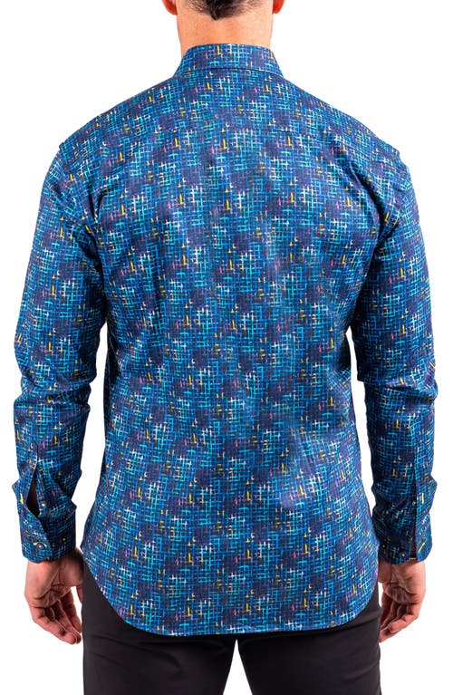 Maceoo Fibonacci Resistance Contemporary Fit Button-up Shirt