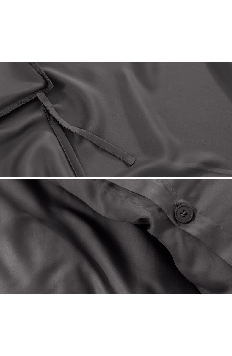 Bare Home TENCEL Lyocell Duvet Cover Set, Alternate, color, Forged Iron Grey