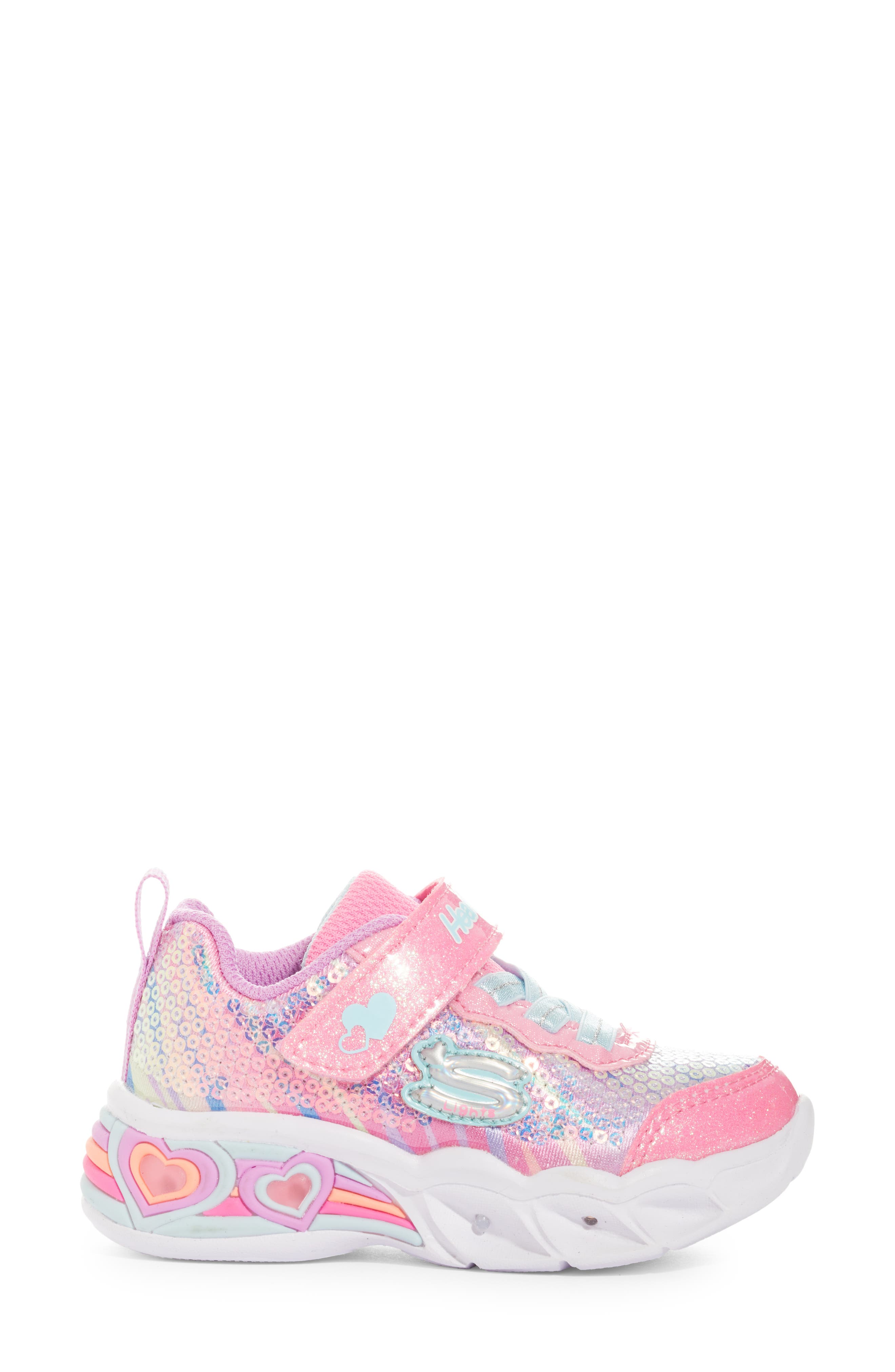 SKECHERS Sweetheart Lights Sneaker, Alternate, color, 