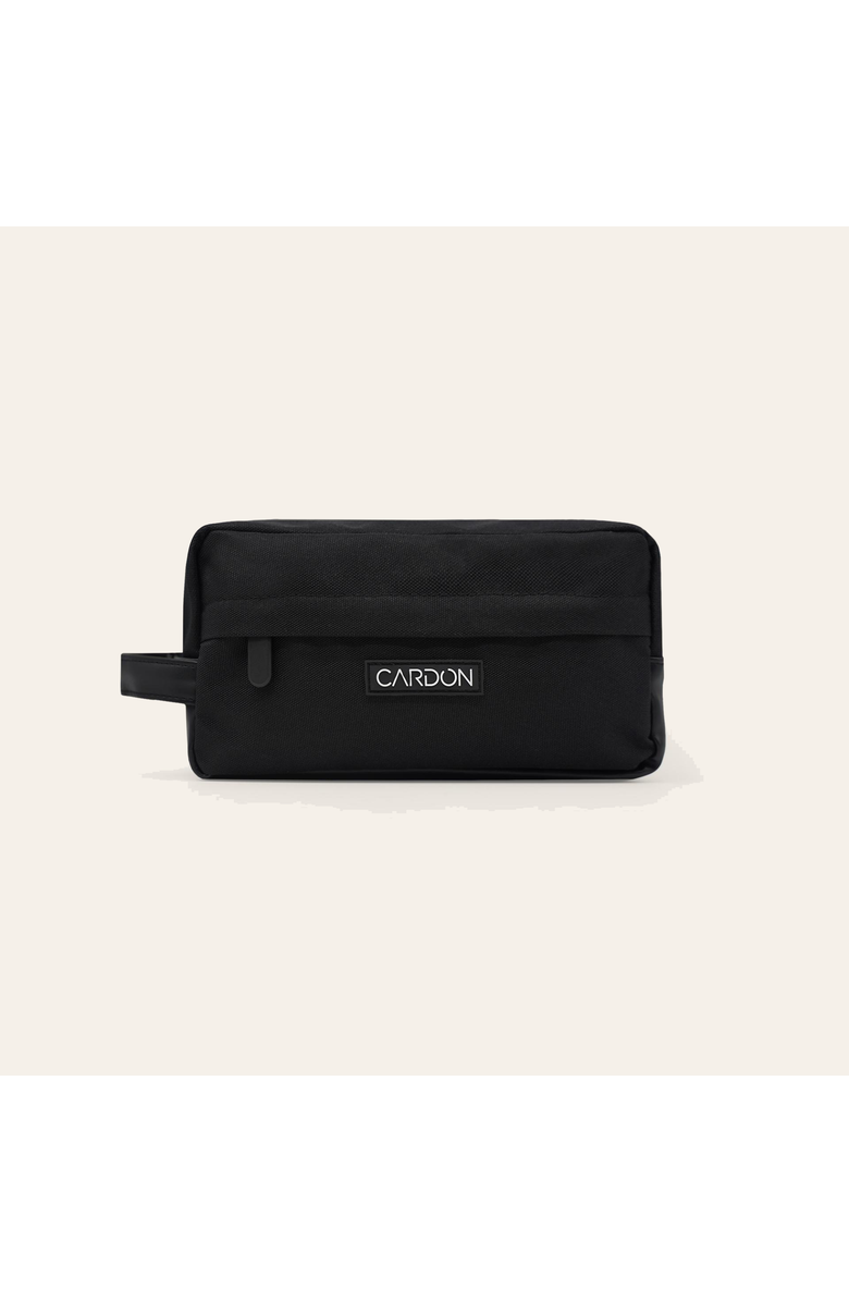 Cardon Dopp Kit Water Resistant Nylon Toiletry Bag, Main, color, Black