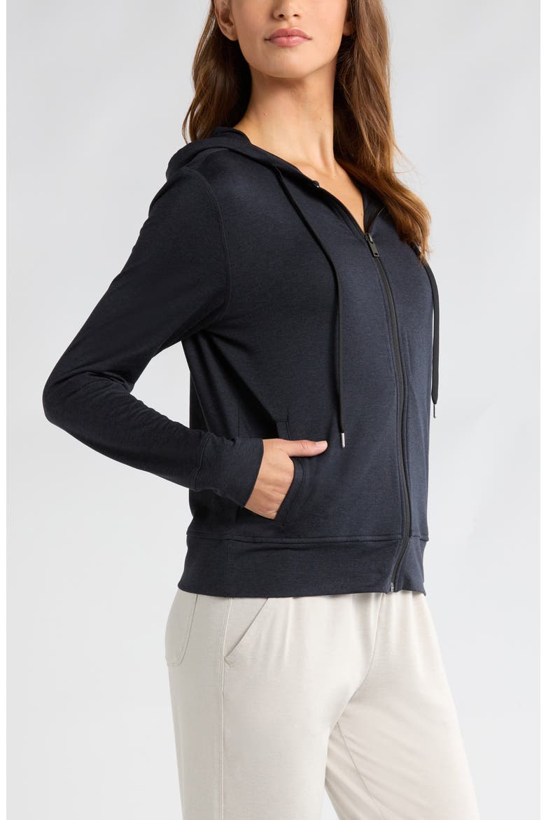 Restore Soft Zip-Up Hoodie, Alternate, color, BLACK