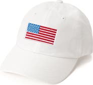 Sweet Wink American Flag Patch Baseball Hat
