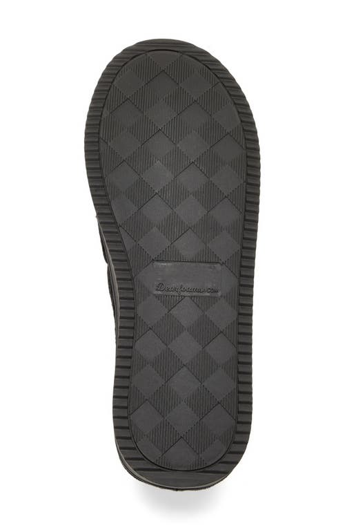 Dearfoams Declan Quilted Slipper In Black