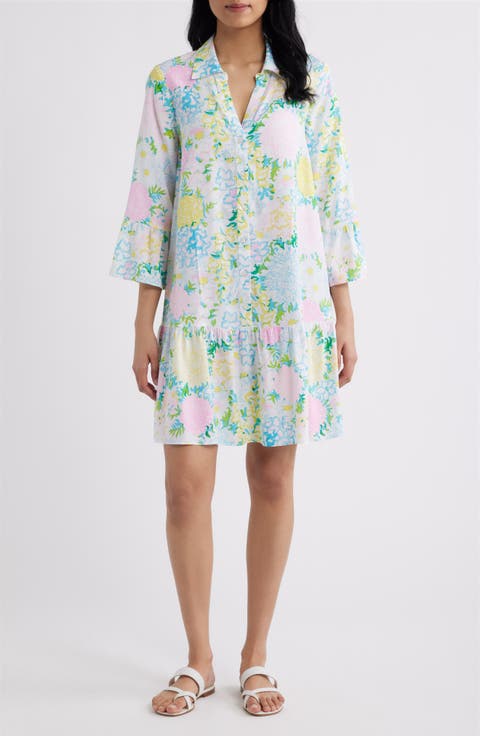 Rayanna Floral Print Tunic Dress
