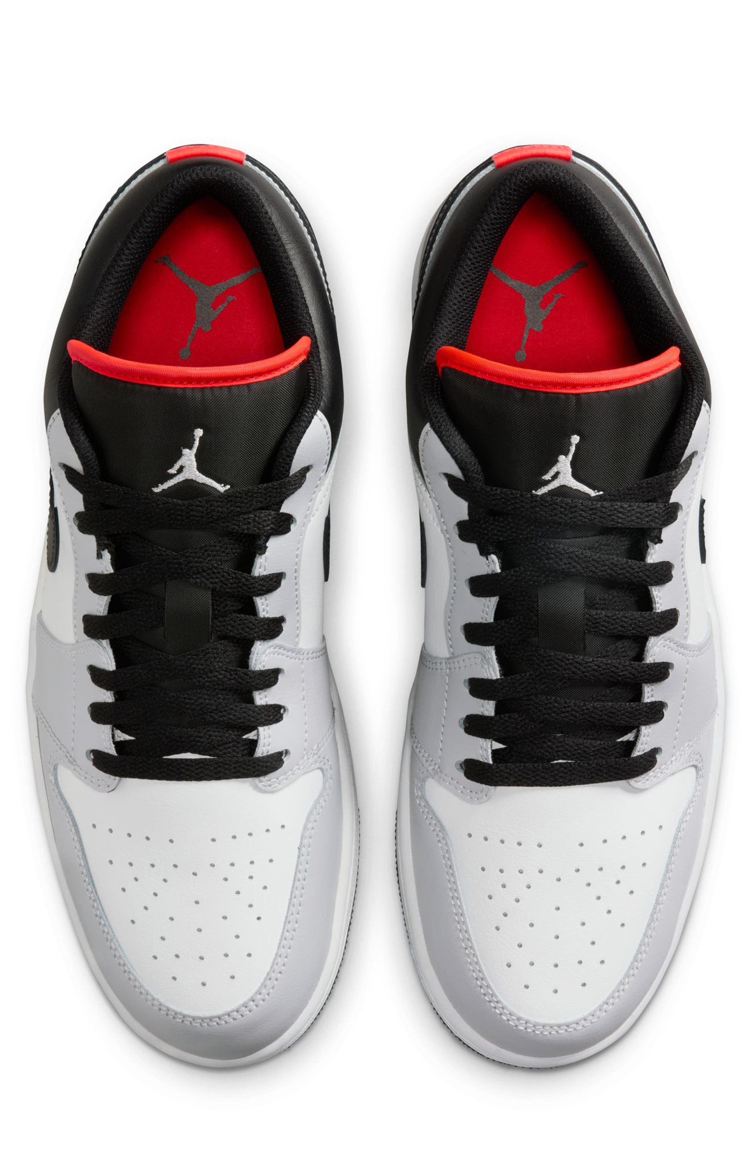 Jordan Air Jordan 1 Low Basketball Sneaker, Alternate, color, Neutral Grey/ Black