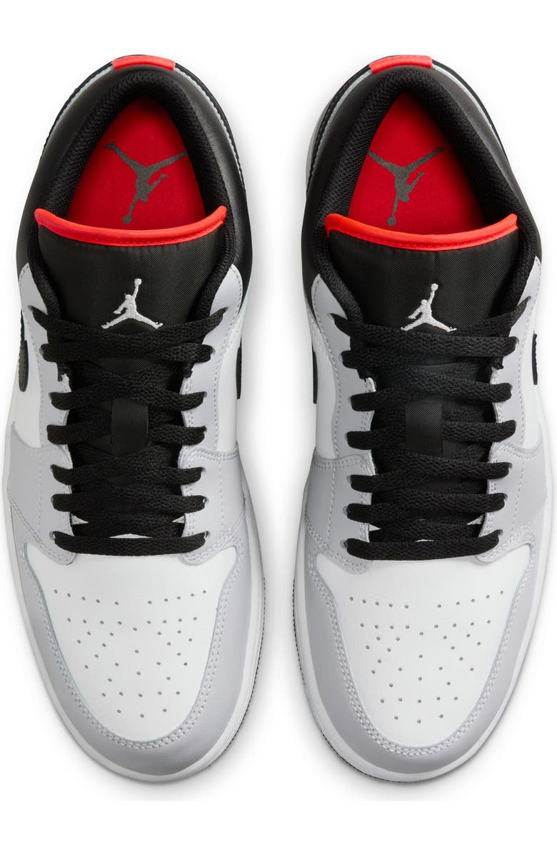 Jordan Air Jordan 1 Low Basketball Sneaker, Alternate, color, Neutral Grey/ Black