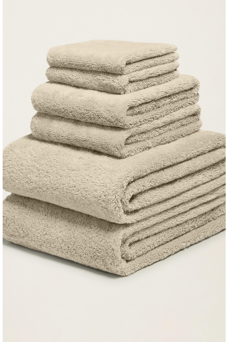 Ultraplush Australian Cotton Standard 6-piece Towel Set, Alternate, color, Sand