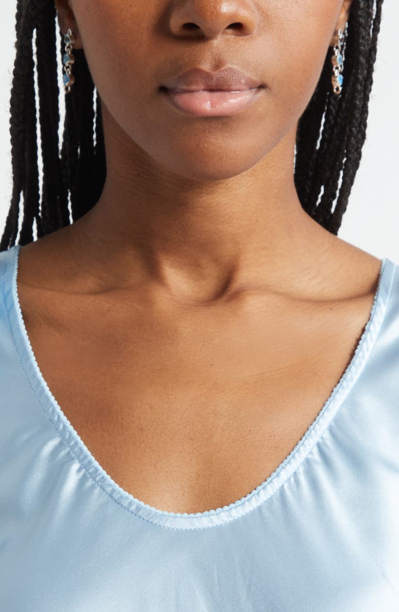 SHANA CAVE Blue Onyx & Blue Topaz Drop Earrings, Alternate, color, Silver Blue Onyx Blue Topaz