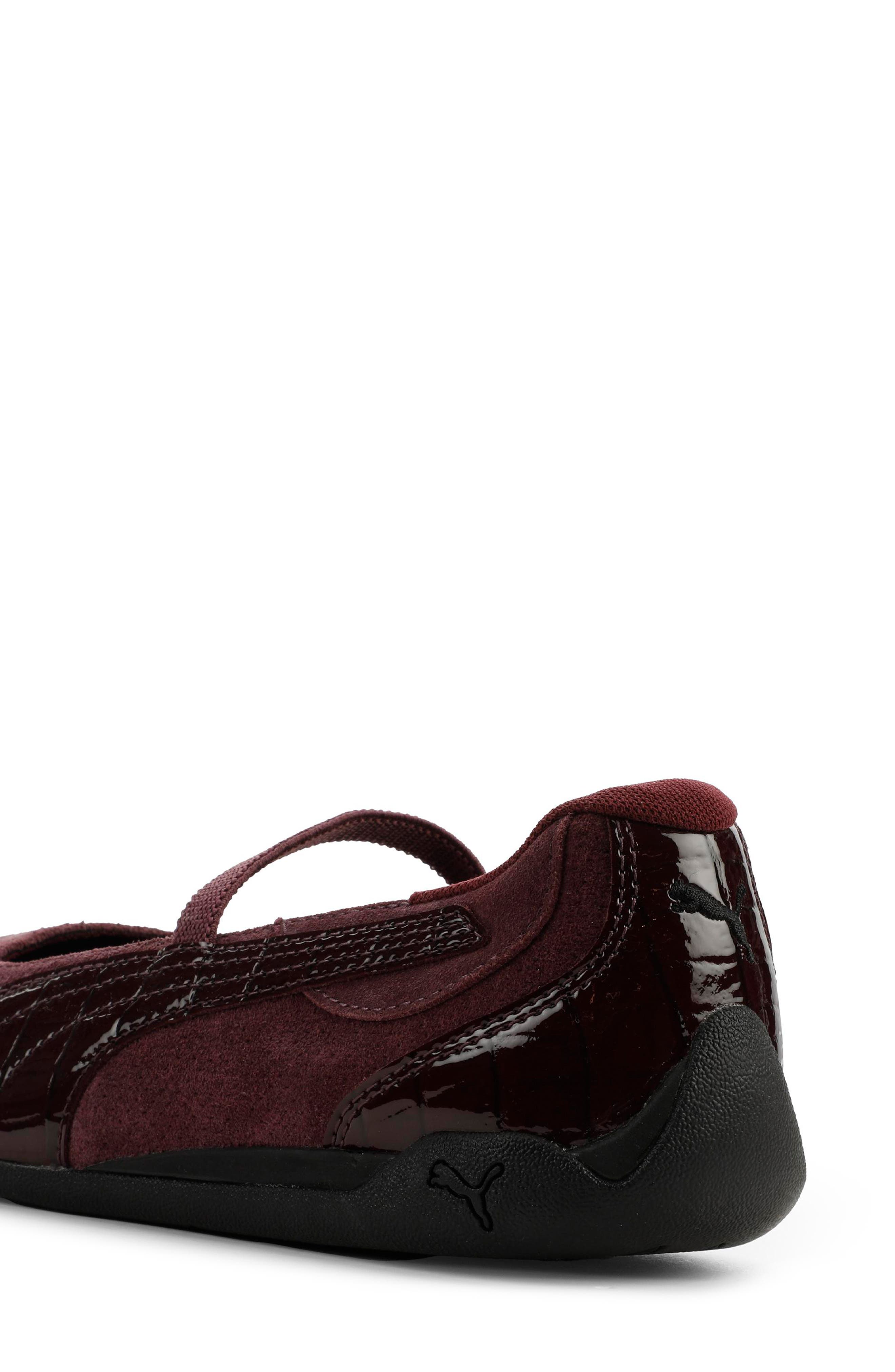 Replicatch Ballet Croco Sneaker Flat, Alternate, color, RED