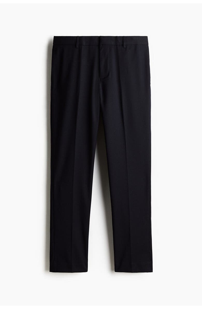 H&M Slim Fit Suit Trousers, Main, color, Navy Blue