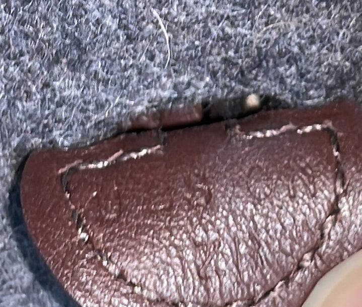 Pre-Owned Hermes Evelyne Bag Gen III Felt TPM, Alternate, color, Gris Moyen