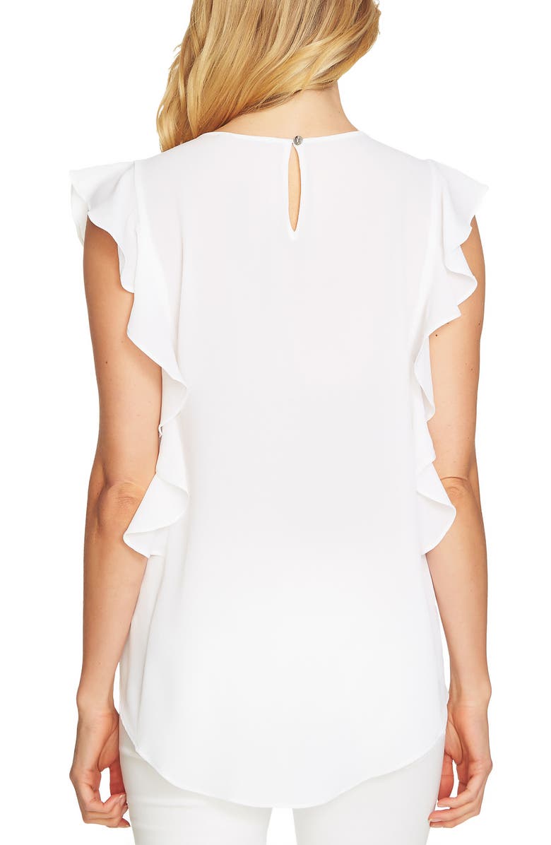 CeCe Cascading Ruffle Top, Alternate, color, 