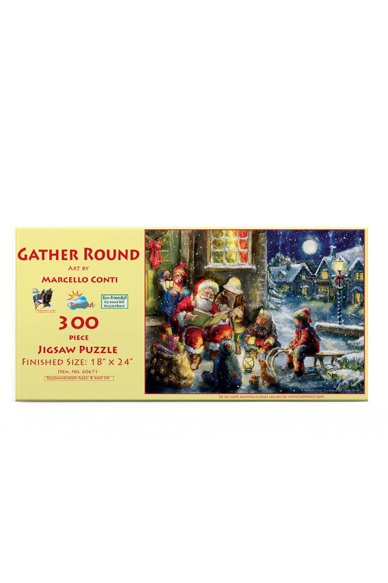Gather Round 300 piece Jigsaw Puzzle for Adults, Alternate, color, Multicolor