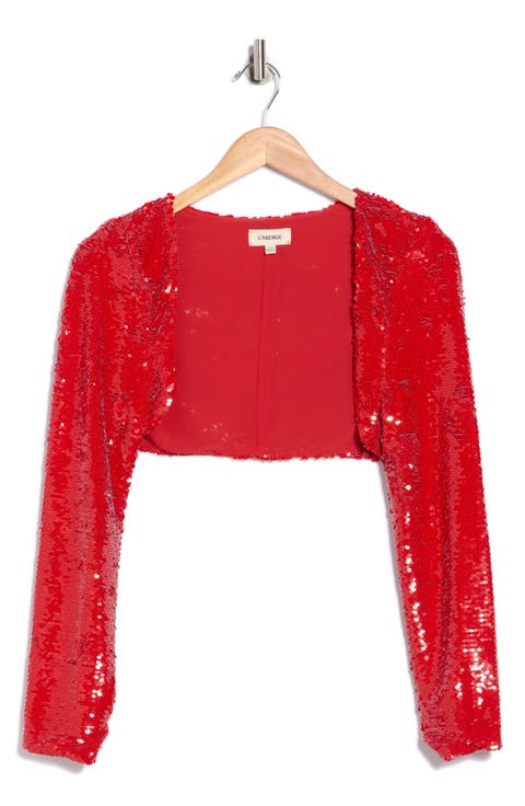 Rocco Sequin Shrug
