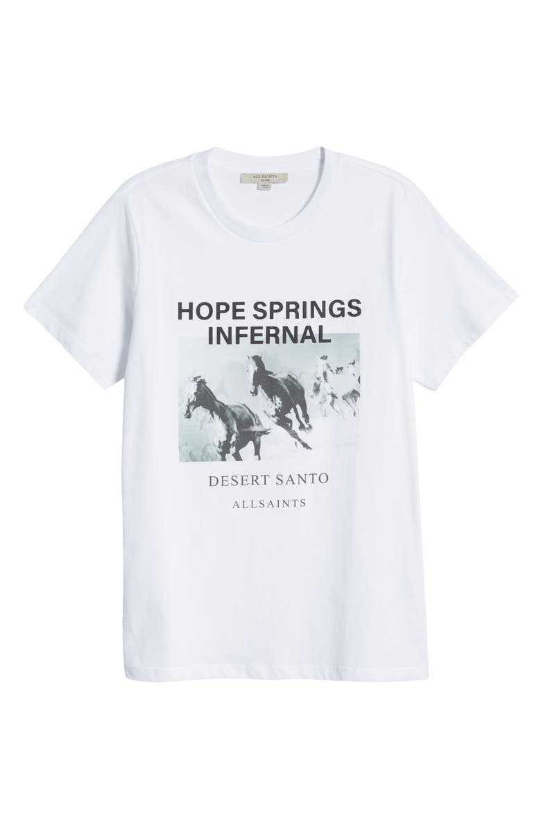 AllSaints Santo Cotton Graphic Boyfriend Tee, Alternate, color, 