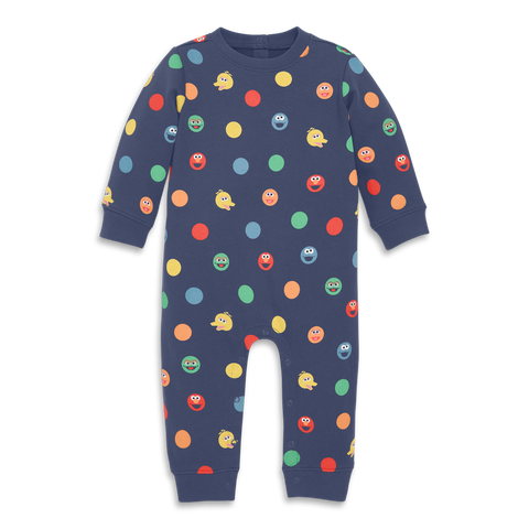 Baby Sesame Street Friends Sweatshirt Romper