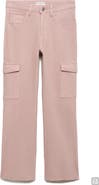 MANGO TEEN Flare Cargo Jeans