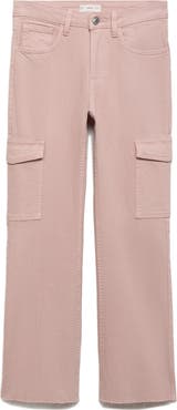 MANGO TEEN Flare Cargo Jeans