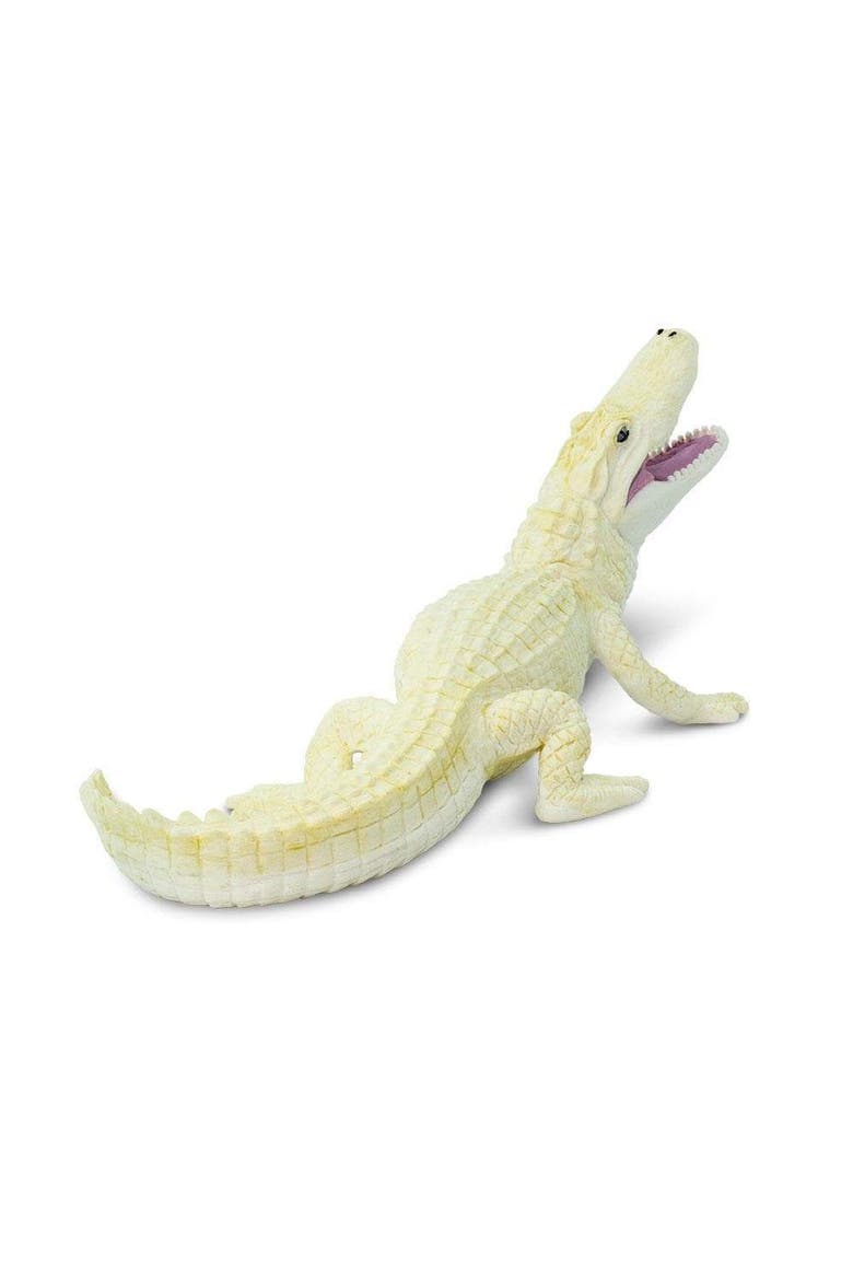 White Alligator Kids Toy Figure, Alternate, color, None