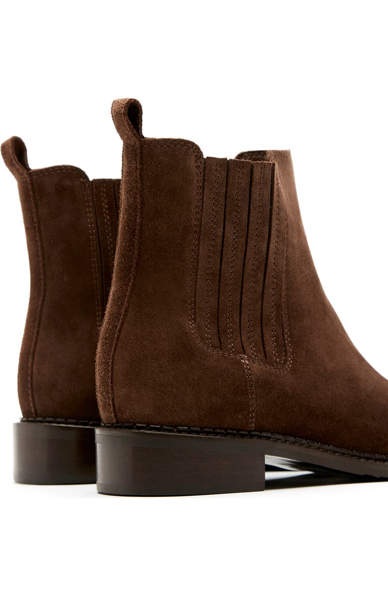 La Canadienne Seraphina City Dry<sup>™</sup> Waterproof Chelsea Boot, Alternate, color, Brunette Suede