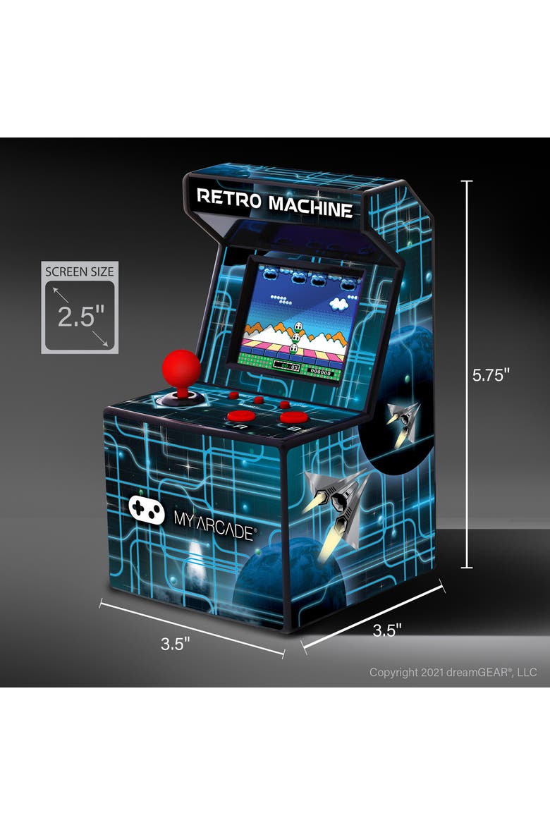 Dgun2577 Retro Machine Mini Video Arcade, Alternate, color, Multicolor
