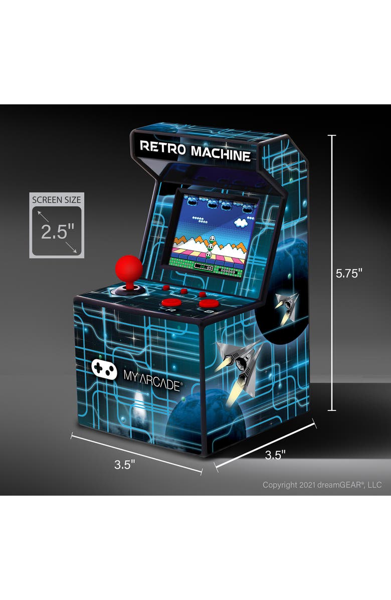 My Arcade Dgun2577 Retro Machine Mini Video Arcade, Alternate, color, Multicolor