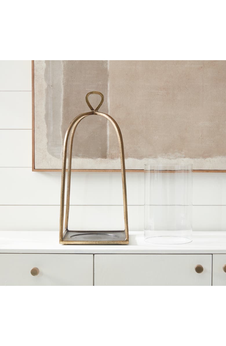 Napa Home & Garden Celia Hurricane Large, Alternate, color, Gold