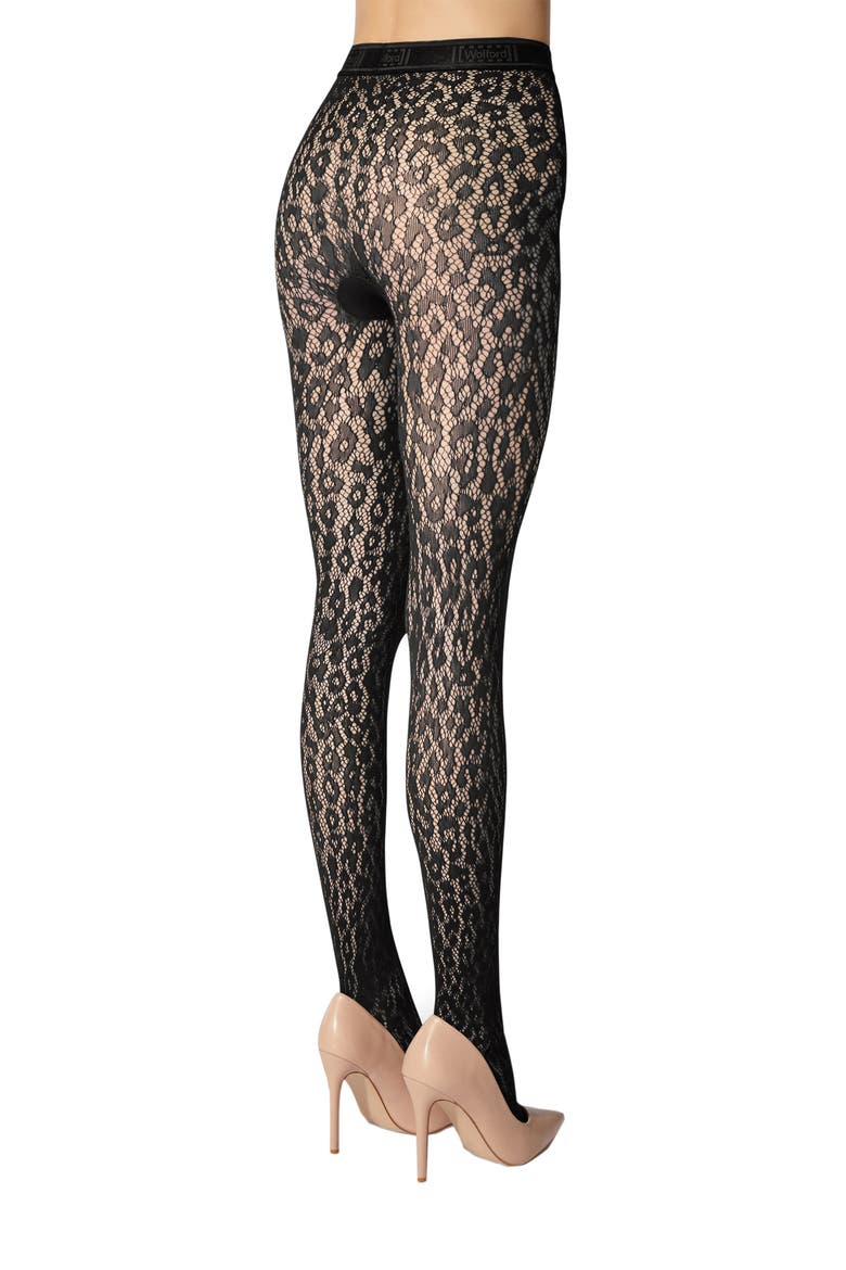 Leo Lace Tights, Alternate, color, BLACK
