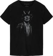 John Varvatos AC/DC Raw Edge Graphic T-Shirt