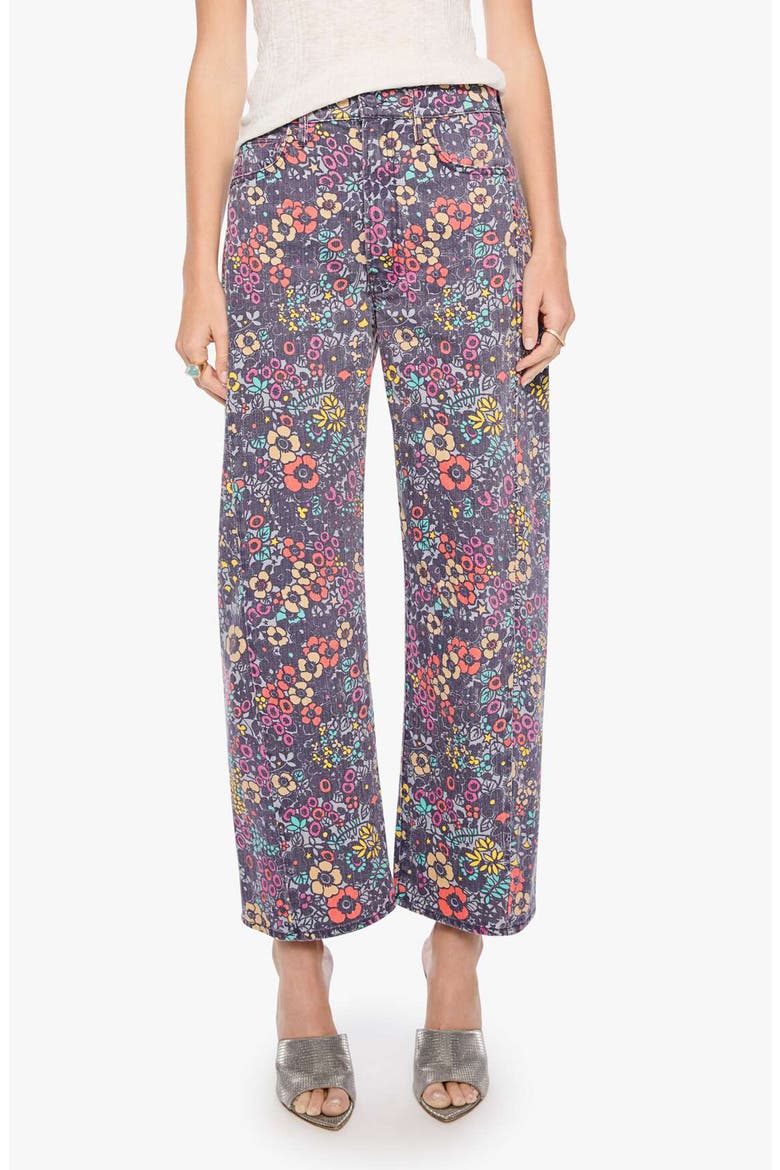 The Half-Pipe Flood High Waist Crop Wide Leg Jeans, Main, color, TERRAFORMING MARS