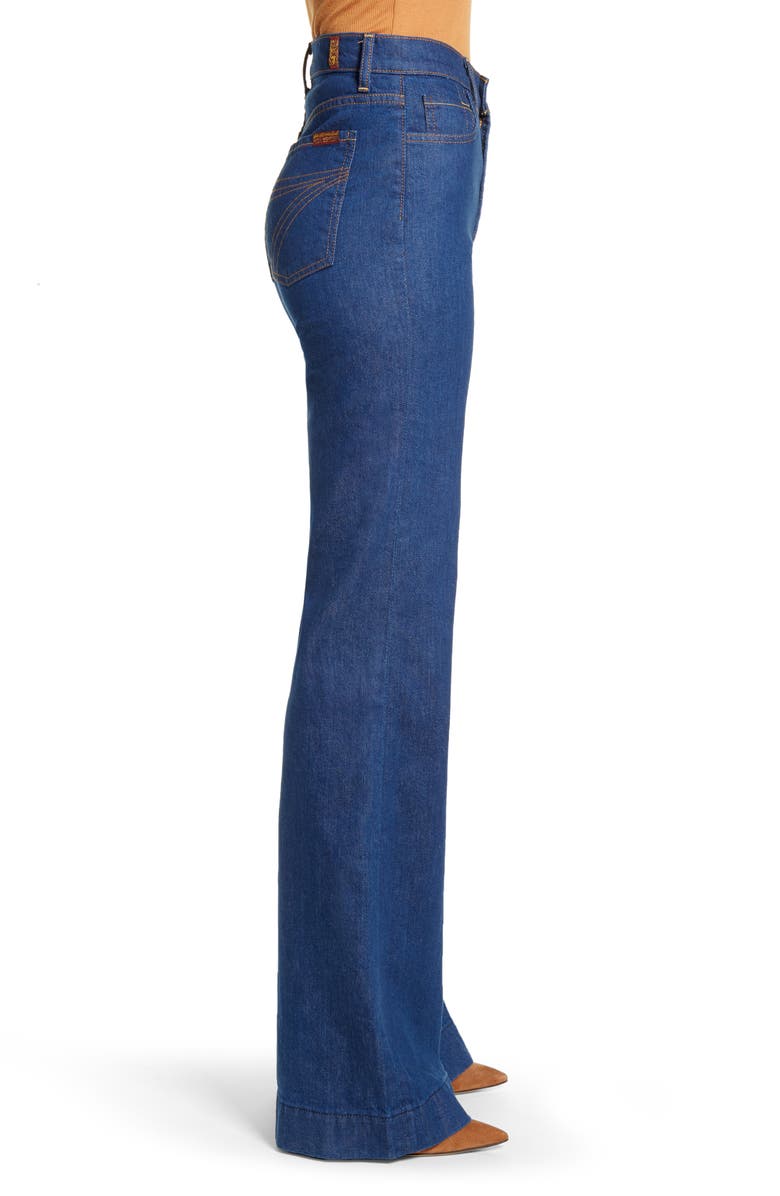 7 For All Mankind Modern Dojo Flare Jeans, Alternate, color,